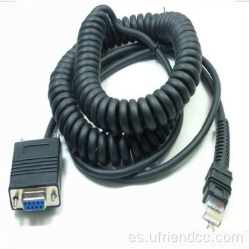 Cable del escáner de código de barras RJ45 a RS232